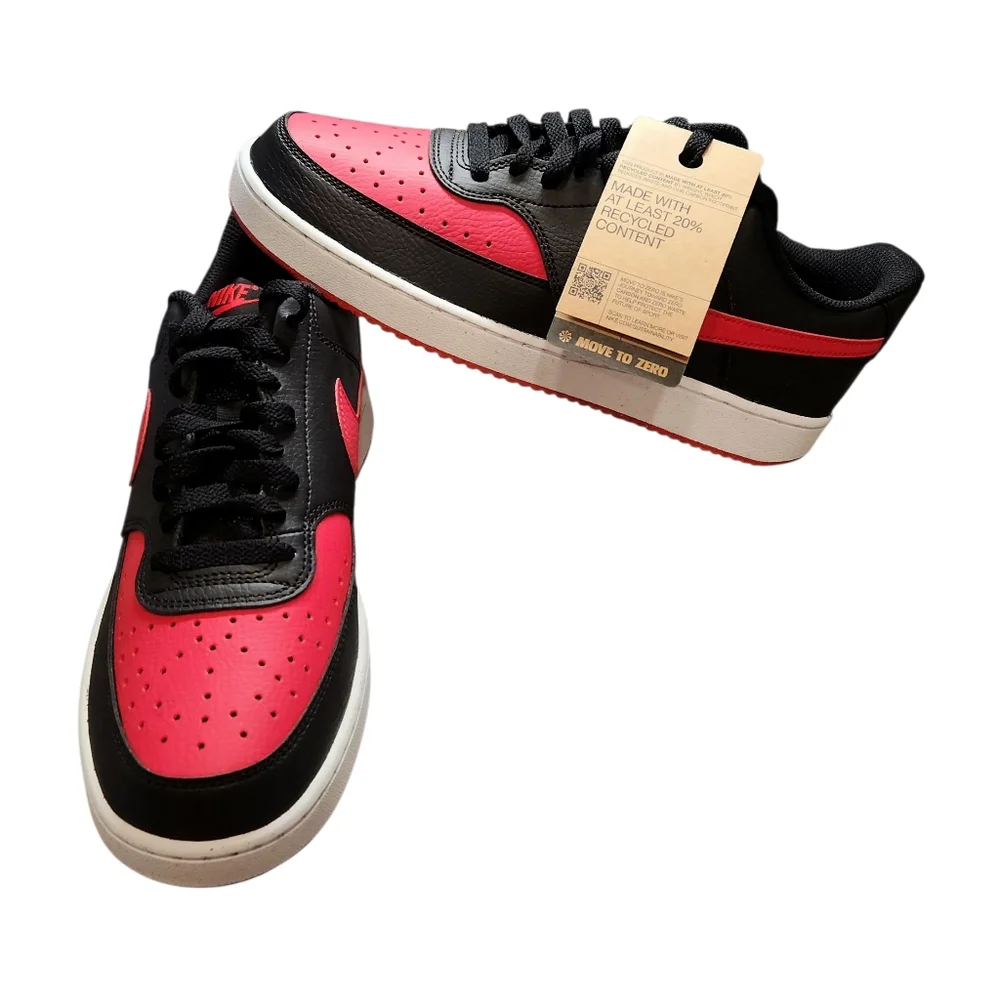 NEW Men's Nike Court Vision Low Next Nature Bred‎